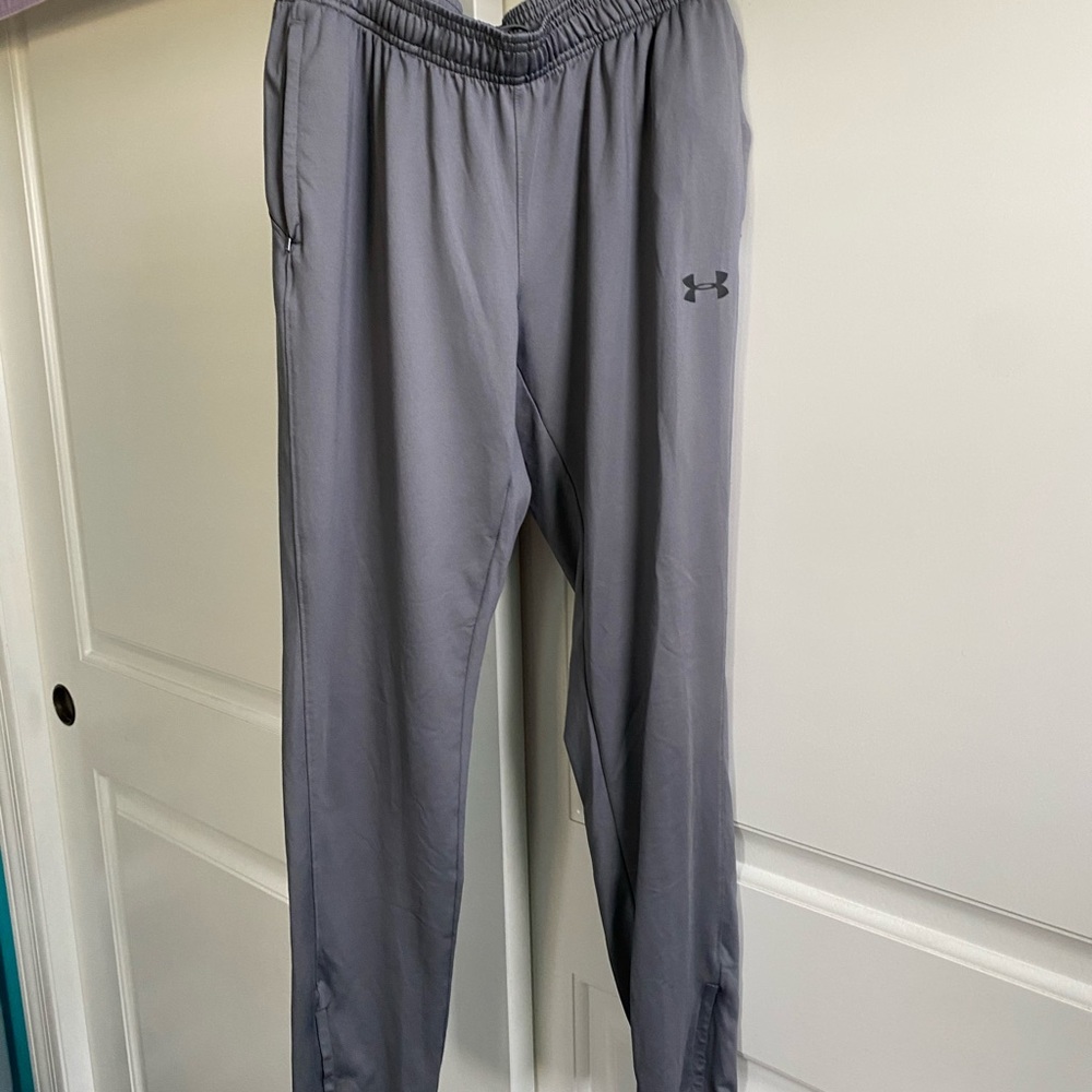under armour gray joggers